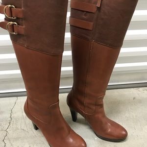 Cole Haan Brown Leather Boots